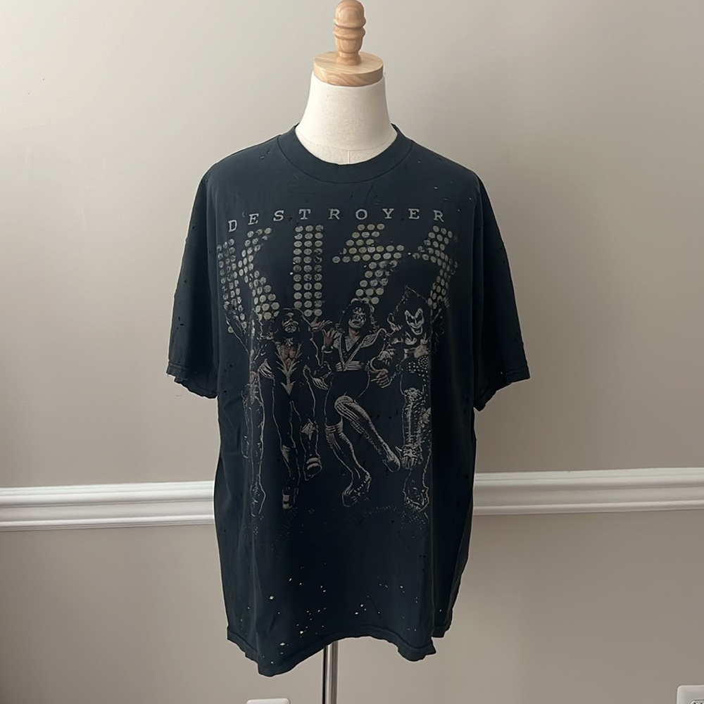 Kiss vintage band tee